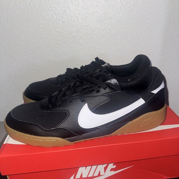NWOB Nike Terra Manta Sneakers Mens 9.5 Black White Gum Light Brown HQ4502-006 main image 4
